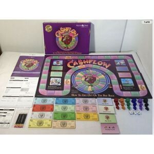 CASHFLOW Investing 101 Board Game Rich Dad Robert Kiyosaki Complete Mint